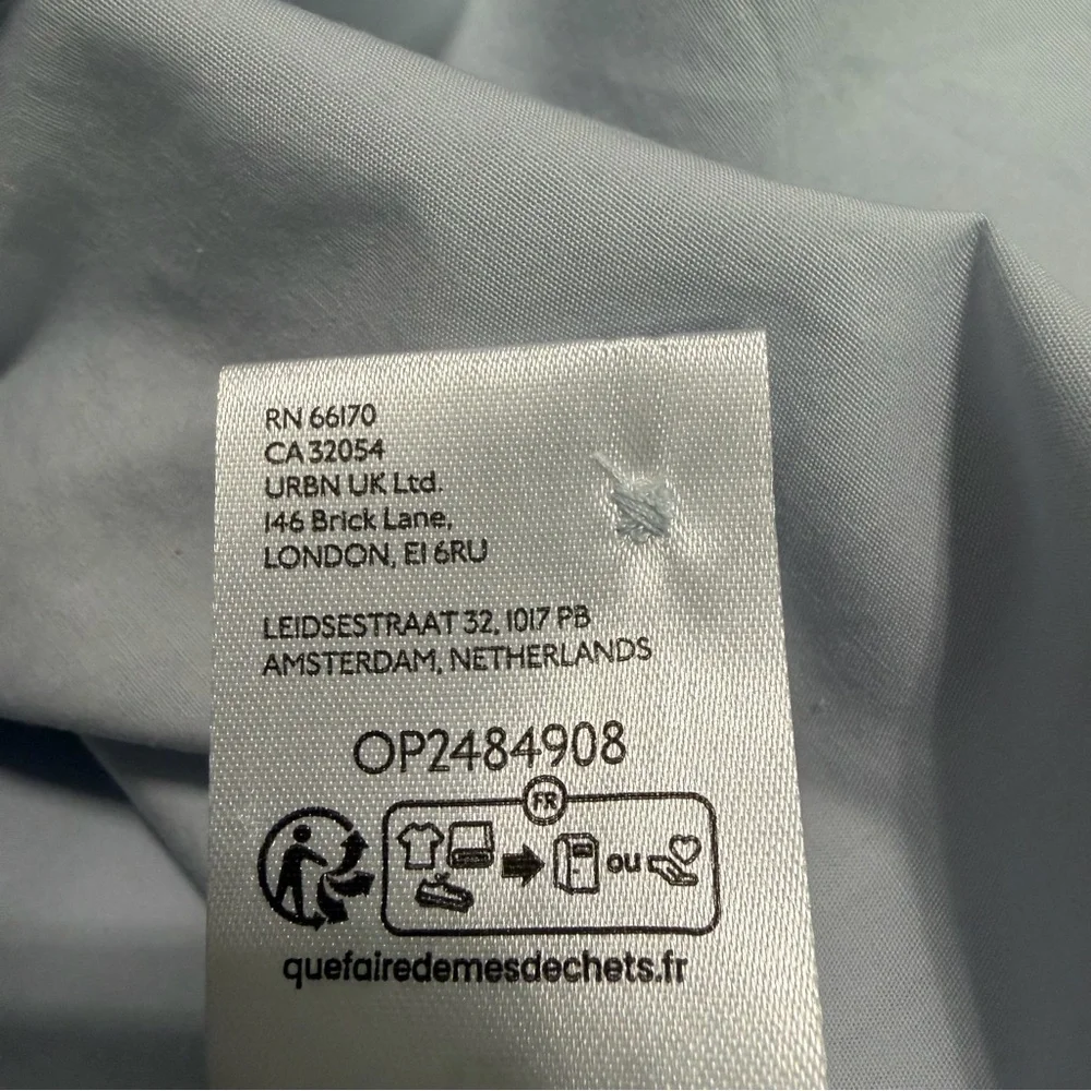 NWT Anthropologie Maeve The Bennet Buttondown Shirt | Light Blue | Size 2X - Picture 7 of 7